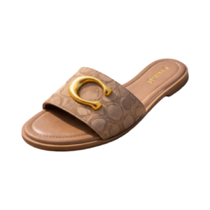 "Big C" Embroidered Slides