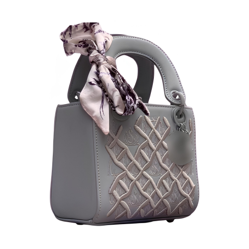 Razanglobal8 High-End Embroidered Princess Diana Handbag